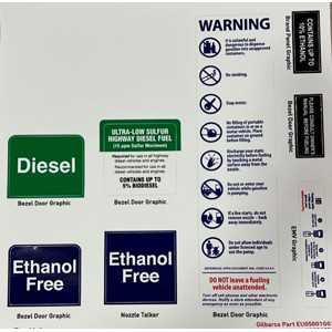 Encore Miscellaneous Decals and Bezel Decals for all states