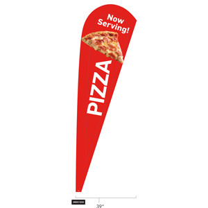 Pizza Now Available Windflags