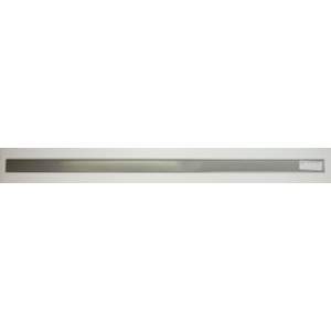 Plastic Shelf Strip - Silver 36"