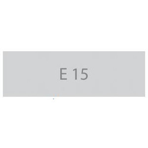 ID Plate - Aluminum - E15