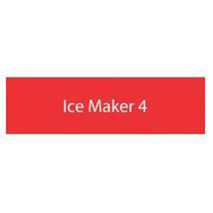 ID Plate - Red - Ice Maker 4