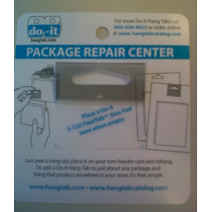 Peg Tab Repair (1 pack of 10)