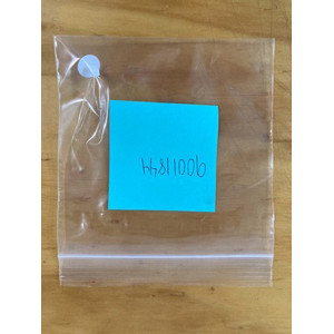 White Acrylic Fence Fasteners