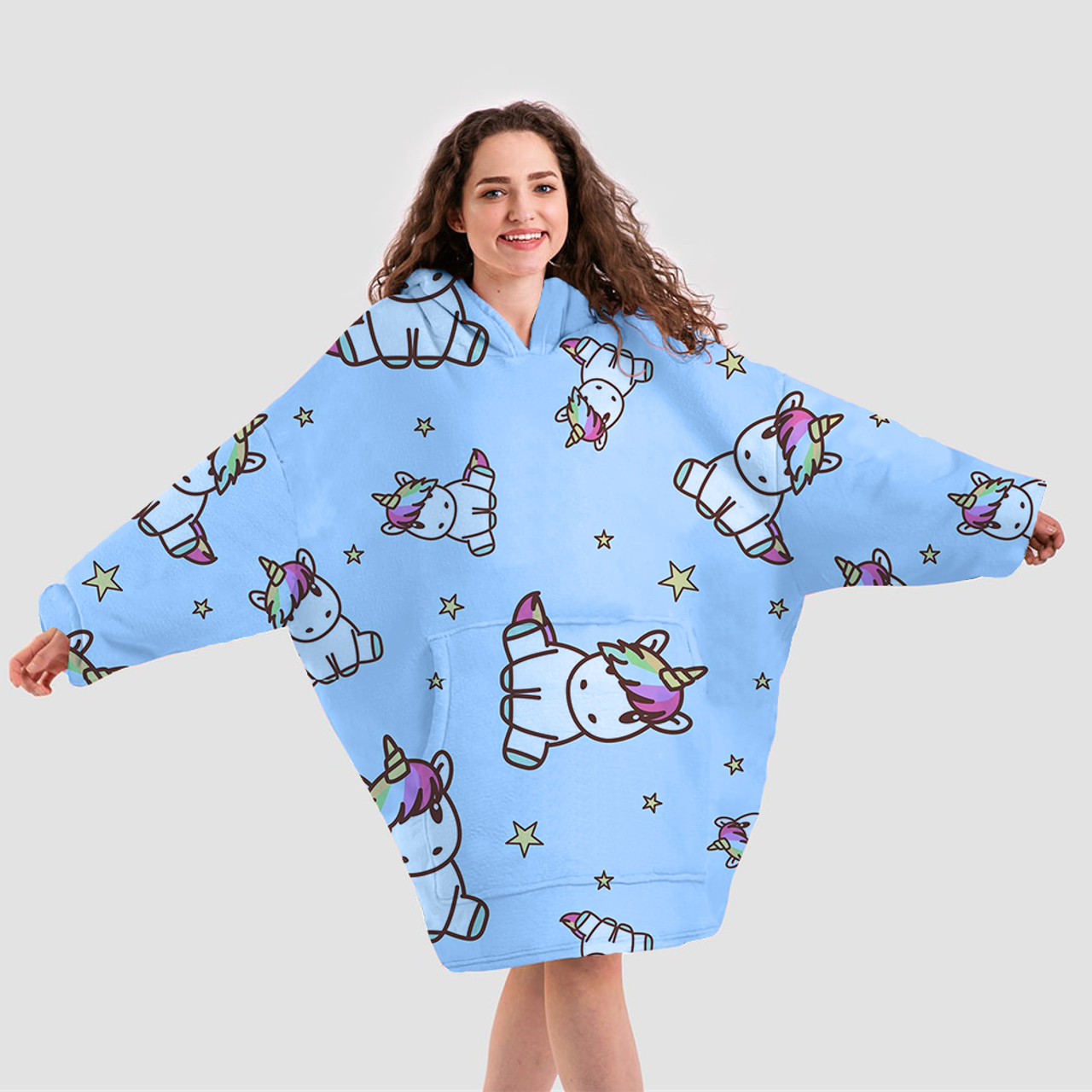 Moosfy Oversized blanket hoodie