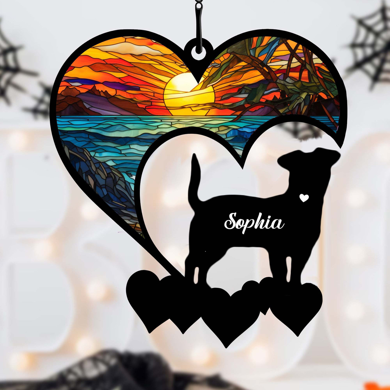 Papillon Papillon Gift Dog Gift Dog Heart Ornament Mothers 