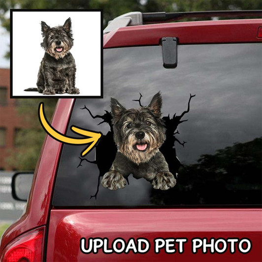 Personalized Car Decal Custom Dog Photo Car Decor