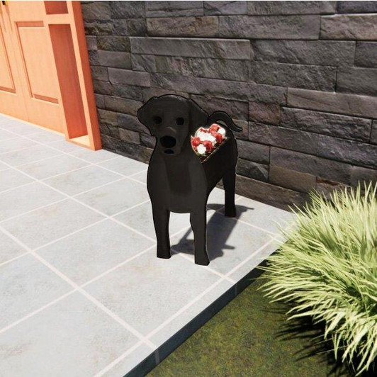 Labrador Planter - Black