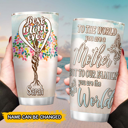 Mom And Daughter Tumbler,Mom Gift From Daughter,Personalized Tumbler 40oz  Gift For Mom,Mom Tumbler Handle, Custom Photo Tumbler For Mom-RL33