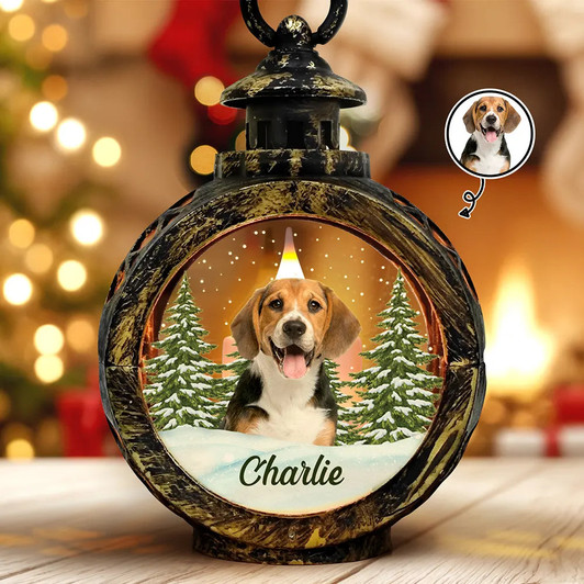 Personalized Memorial Candlelight Lantern Ornament For Dog and Cat Lovers Personalized Memorial Candlelight Lantern Ornament For Dog and Cat Lovers