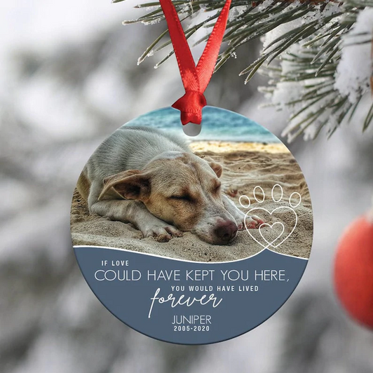 Personalised Dog Memorial Ornament