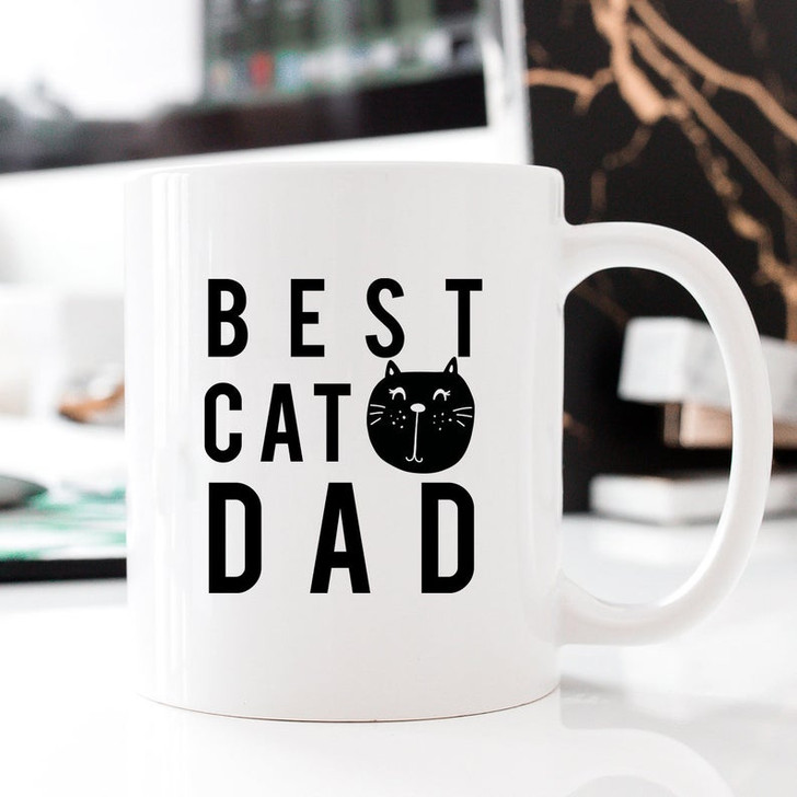 Gift For Cat Dad Best Cat Dad Mug