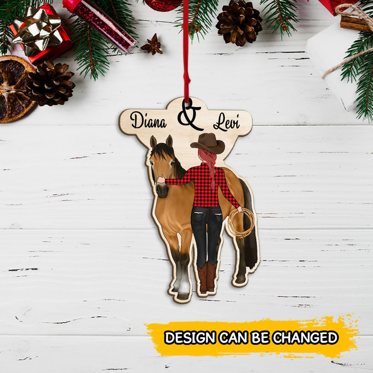 Personalized Horse Gift For Horse Lover Girl With Horse Ornament