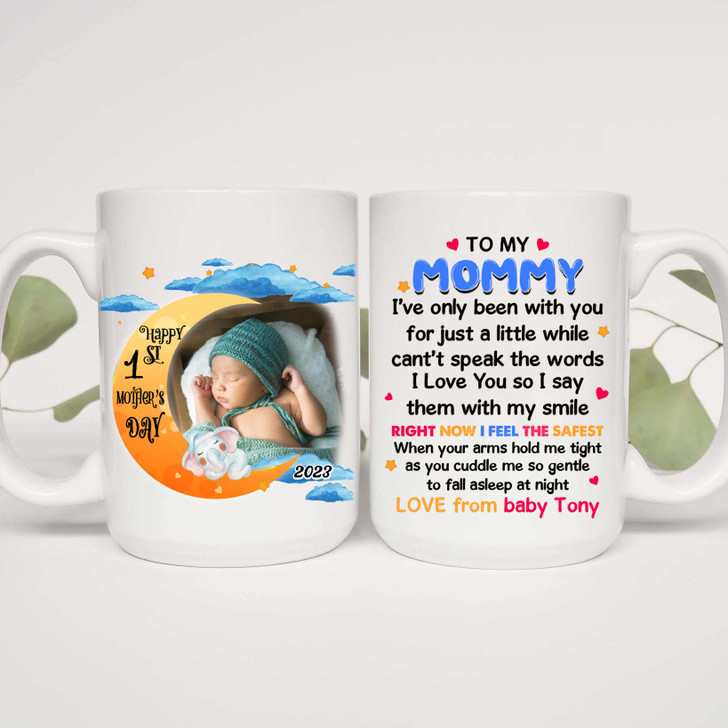 First Time Mom Gift To My Mommy Mug 1st Mother's Day Celebration Gift