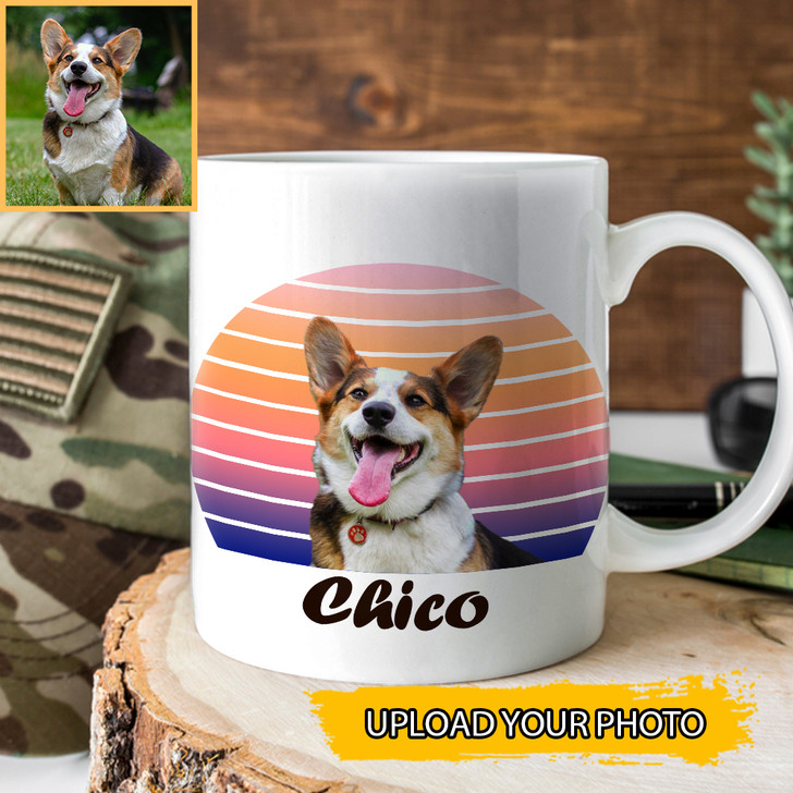 Personalized Gift For Dog Owners Custom Dog Photo Coffee Mug