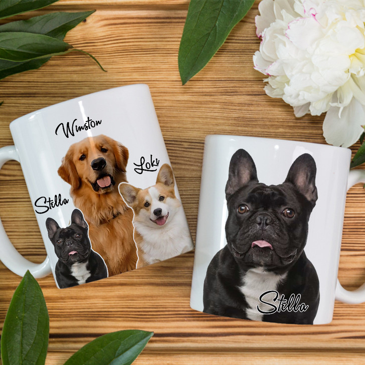 Personalized Coffee Mug For Dog Lovers Custom Dog Photo Gift