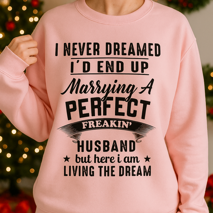 ( Ship next day ) Best gift for Wife from Husband Sweatshirt
