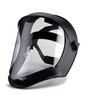 Uvex Bionic Face Shield, Matte Black Frame, Clear Lens