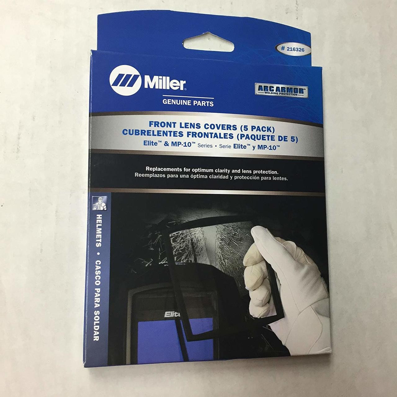 Miller 216326 Welding Helmet Clear Cover Lens … Welding Depot