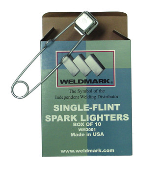 WELDMARK Single-Flint Spark Lighters WM3001 - 10PK