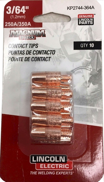 Lincoln Electric KP2744-364A Contact Tip  (10PK)