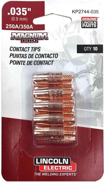 Lincoln Electric Magnum Pro Contact Tips 0.35 (10PK)