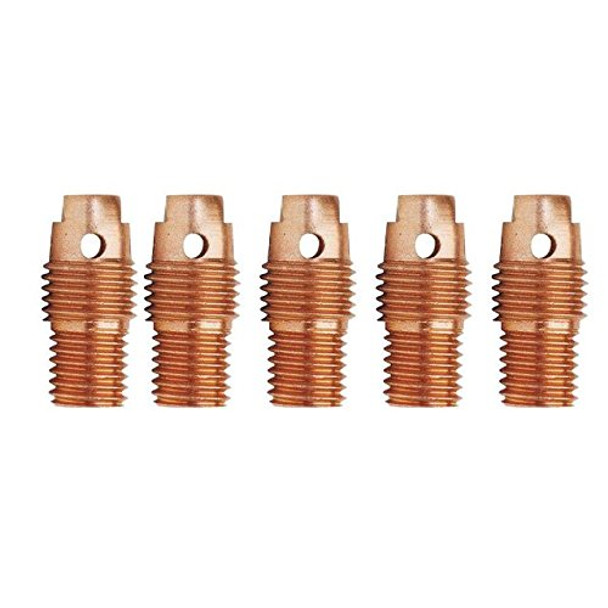 Weldmark 13N25 Tig Collet Body .020" HW9, 20, 25 (5PK)