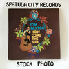 Tom Paxton - How Come The Sun - PROMO - vinyl record LP
