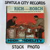 Buddy Rich and Max Roach - Rich Versus Roach - MONO - WLP PROMO - vinyl record album LP