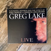 CD COMPACT DISC - Greg Lake - Live - COMPACT DISC