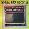 Brook Benton – Lie To Me - Brook Benton Singing The Blues - MONO - vinyl record LP