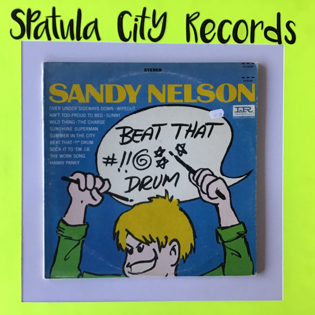 Sandy Nelson - Beat That #?!* Drum  - vinyl record album LP