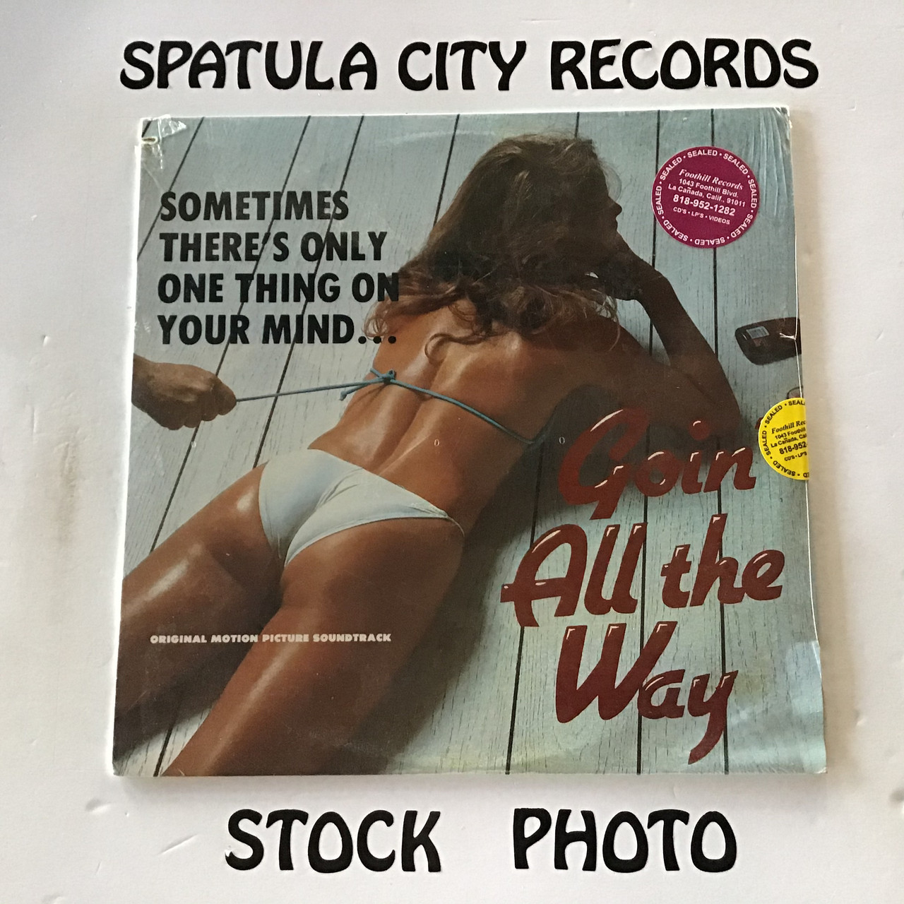 Richard Hieronymus and Chris Alan - Goin' All The Way -soundtrack - SEALED - vinyl record LP