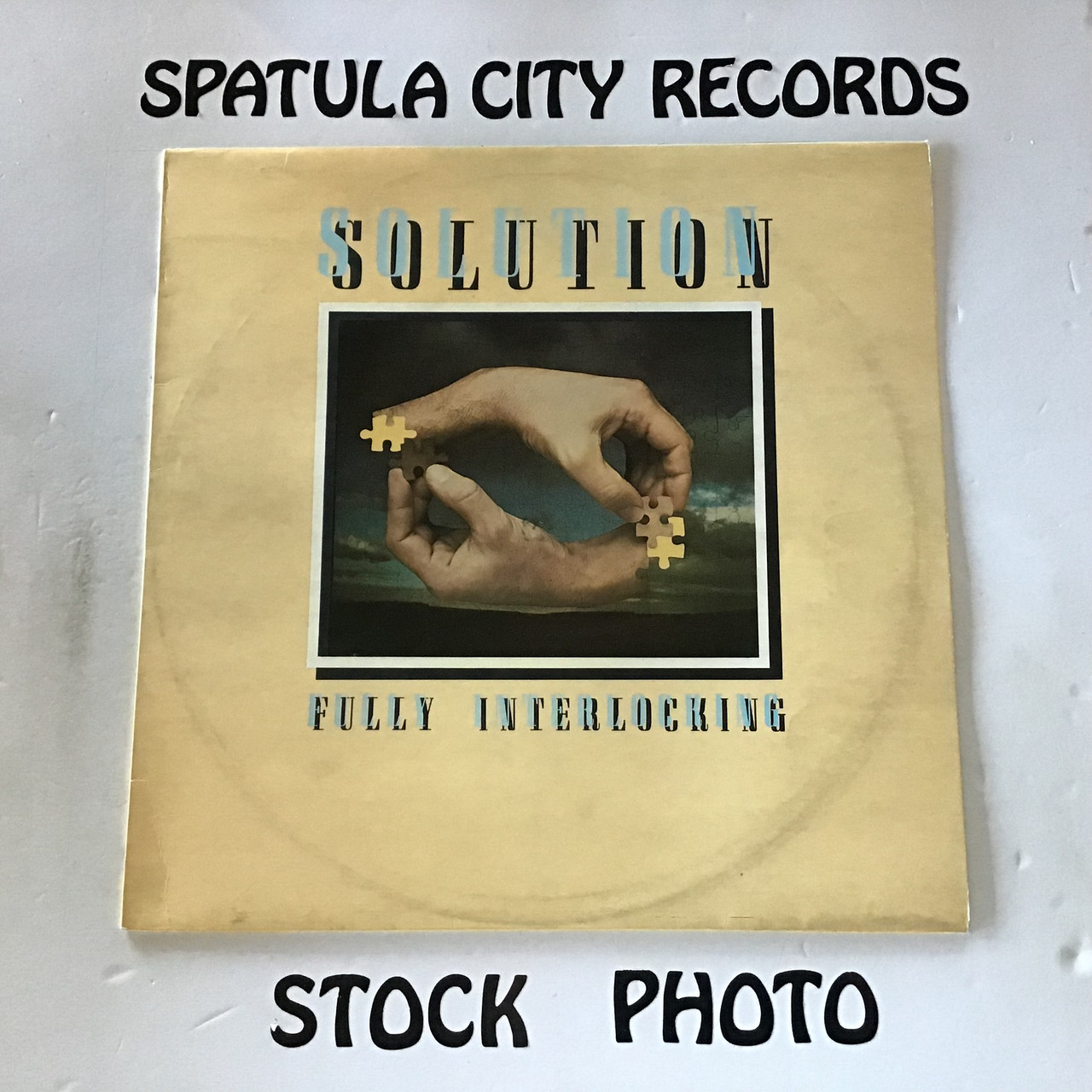 Solution - Fully Interlocking - IMPORT - vinyl record LP