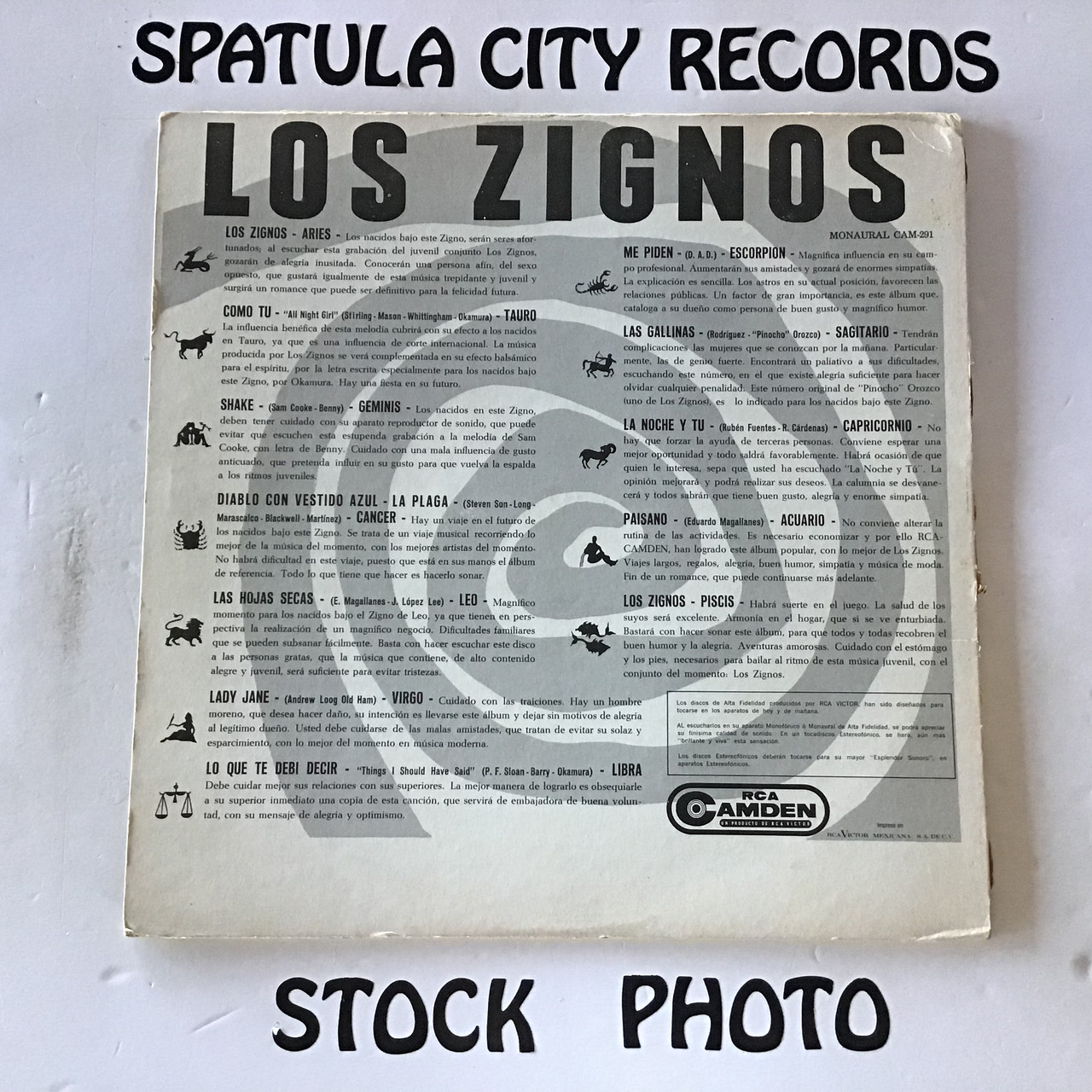 Los Zignos - Go - Go - IMPORT - vinyl record LP