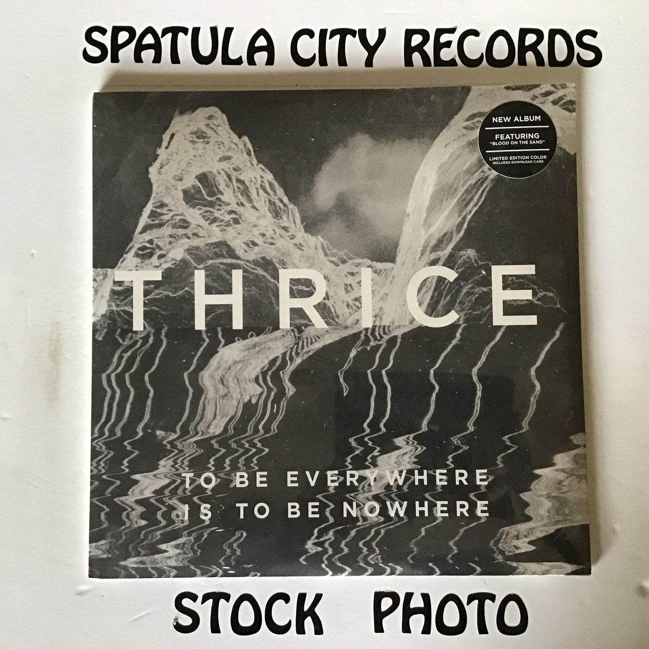 Thrice - To be Everywhere is to be Nowhere - 2016 SEALED Smoke Grey - vinyl  record album LP