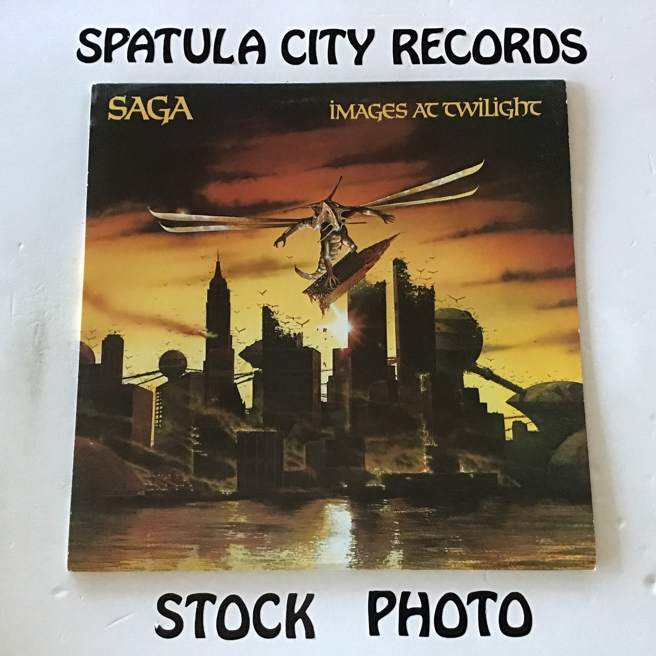 Saga - Images at Twilight - IMPORT - vinyl record LP