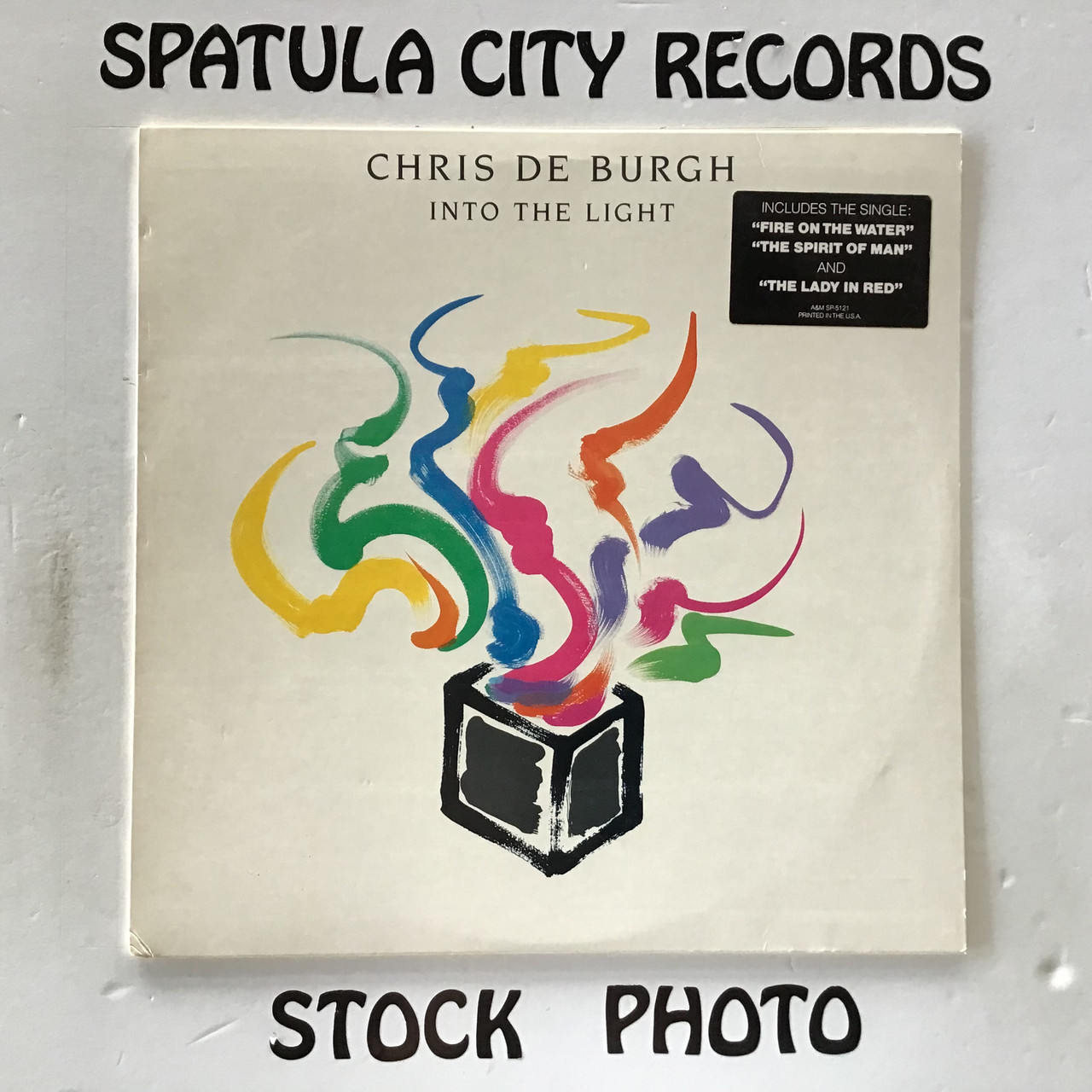 Chris De Burgh - Into the Light - PROMO - vinyl record LP