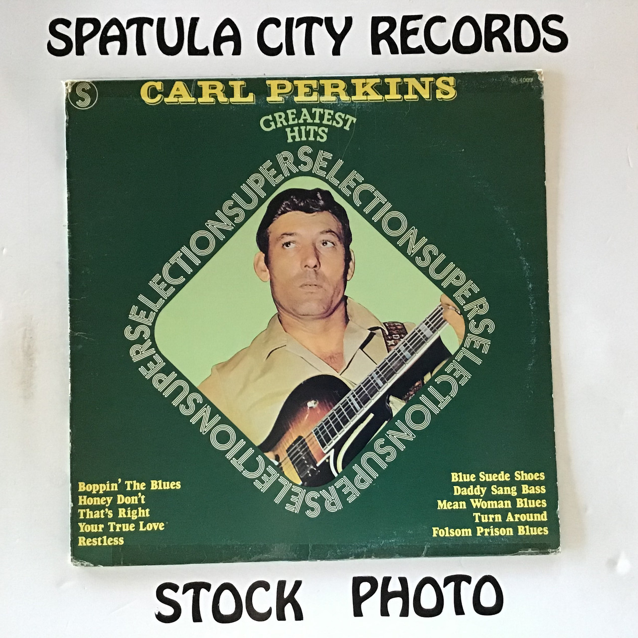 Carl Perkins - Greatest Hits - IMPORT - vinyl record LP