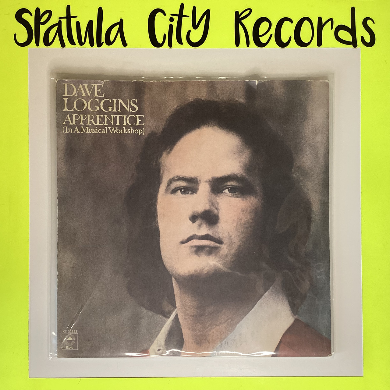 Dave Loggins - Apprentice ( In A Musical Workshop ) - vinyl record album LP