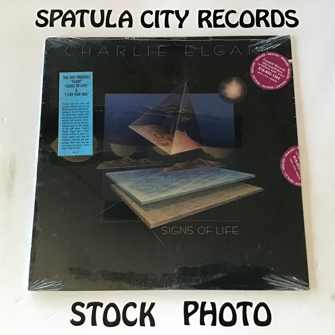 Charlie Elgart - Signs of Life - SEALED - vinyl record LP