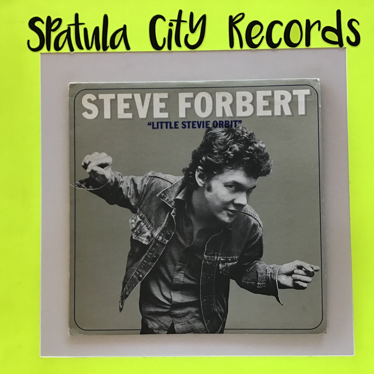 Steve Forbert - Little Stevie Orbit - WLP PROMO - vinyl record album LP
