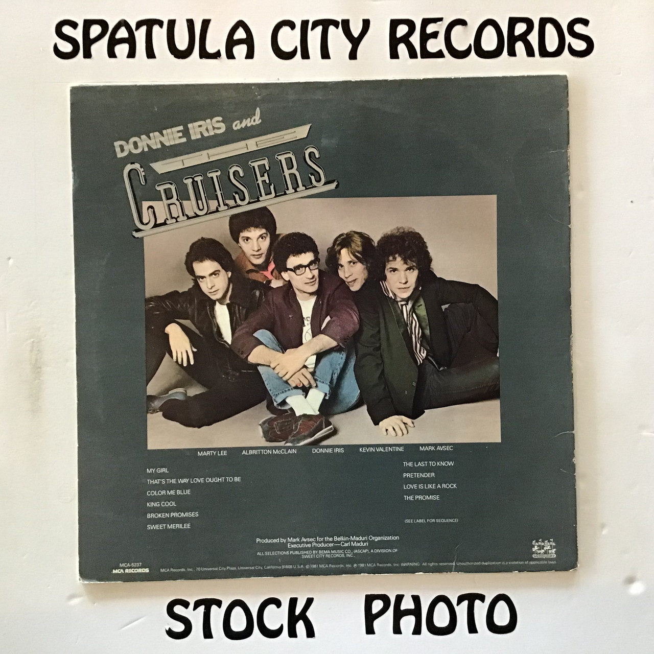 Donnie Iris - King Cool - vinyl record album LP