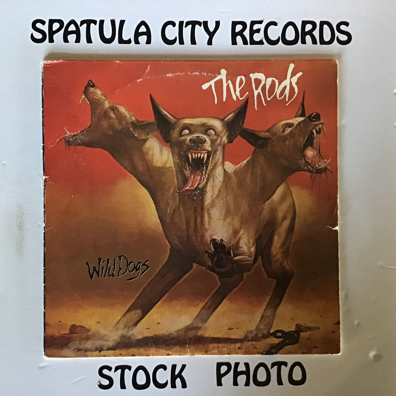 The Rods - Wild Dogs - vinyl record album LP