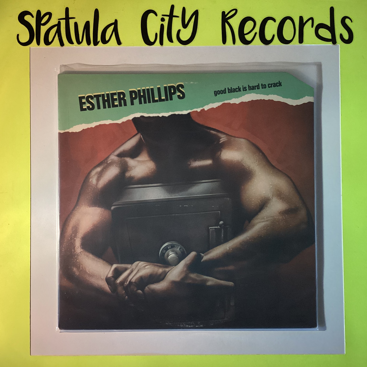 Esther Phillips - Good Black is Hard to Crack - PROMO - vinyl record album LP
