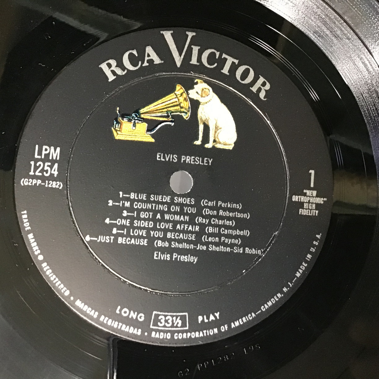 Elvis Presley - Elvis Presley - MONO - vinyl record album LP