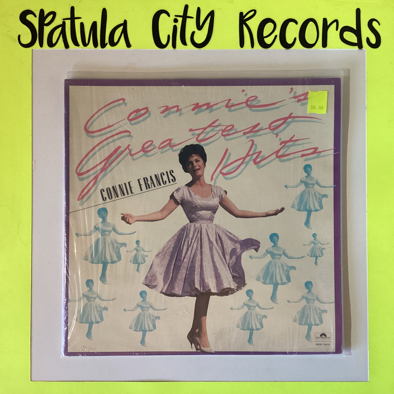 Connie Francis - Connie's Greatest Hits - vinyl record album LP
