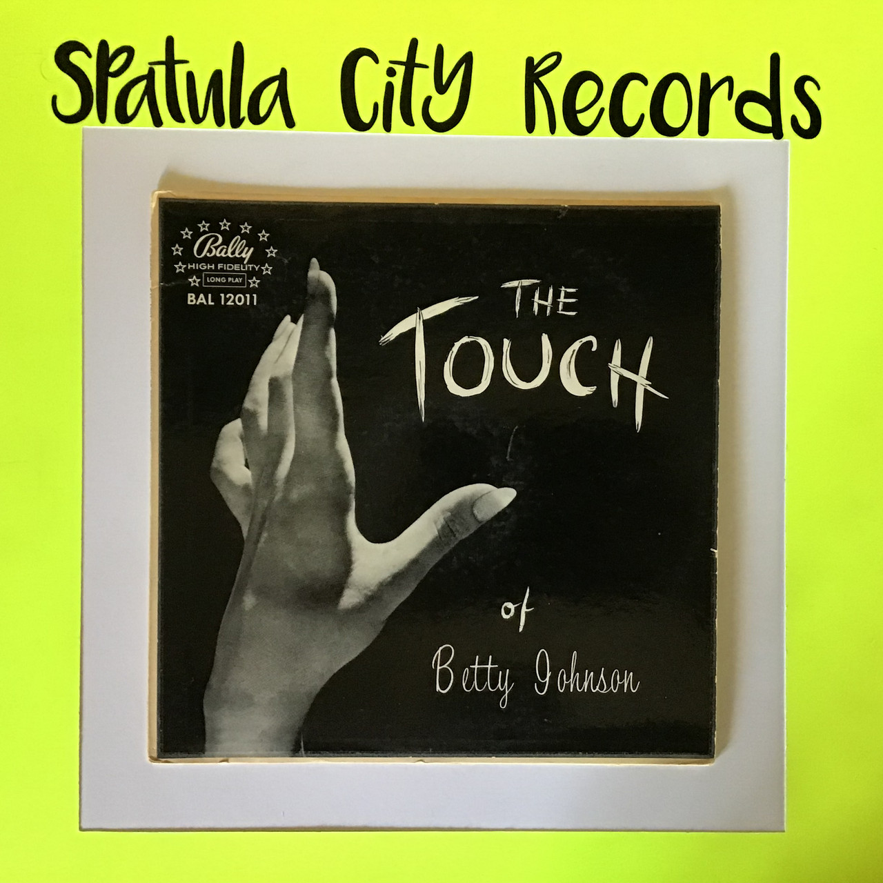 Betty Johnson - The Touch of Betty Johnson - MONO - vinyl record album LP