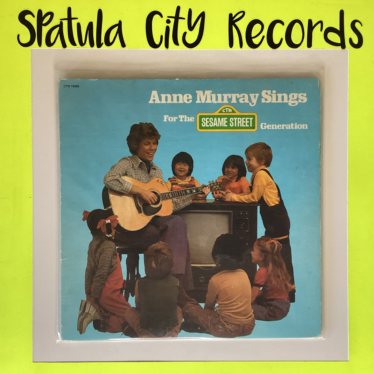 Anne Murray - Anne Murray Sings for the Sesame Street Generation - vinyl record album LP