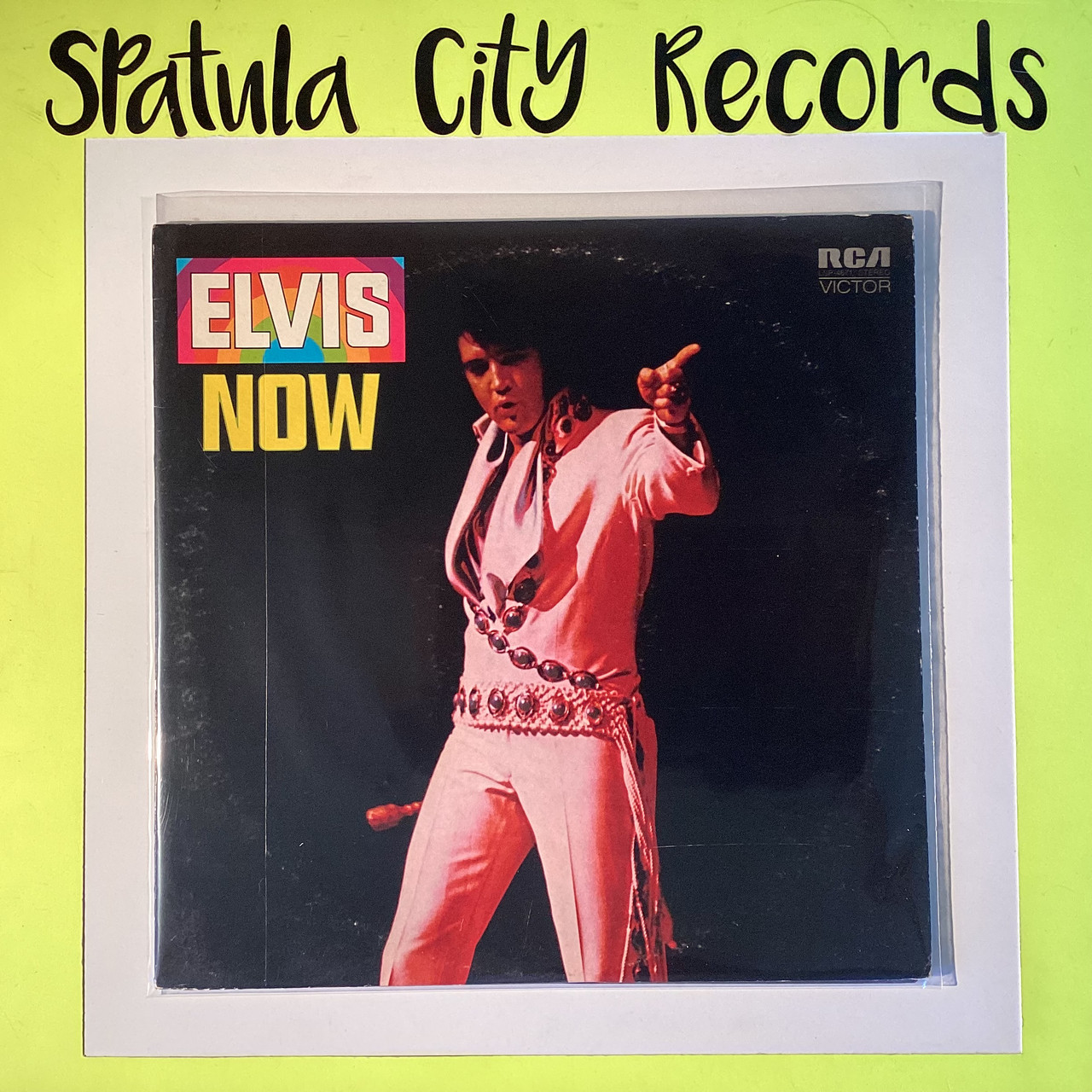 Elvis Presley - Elvis Now - vinyl record album  LP