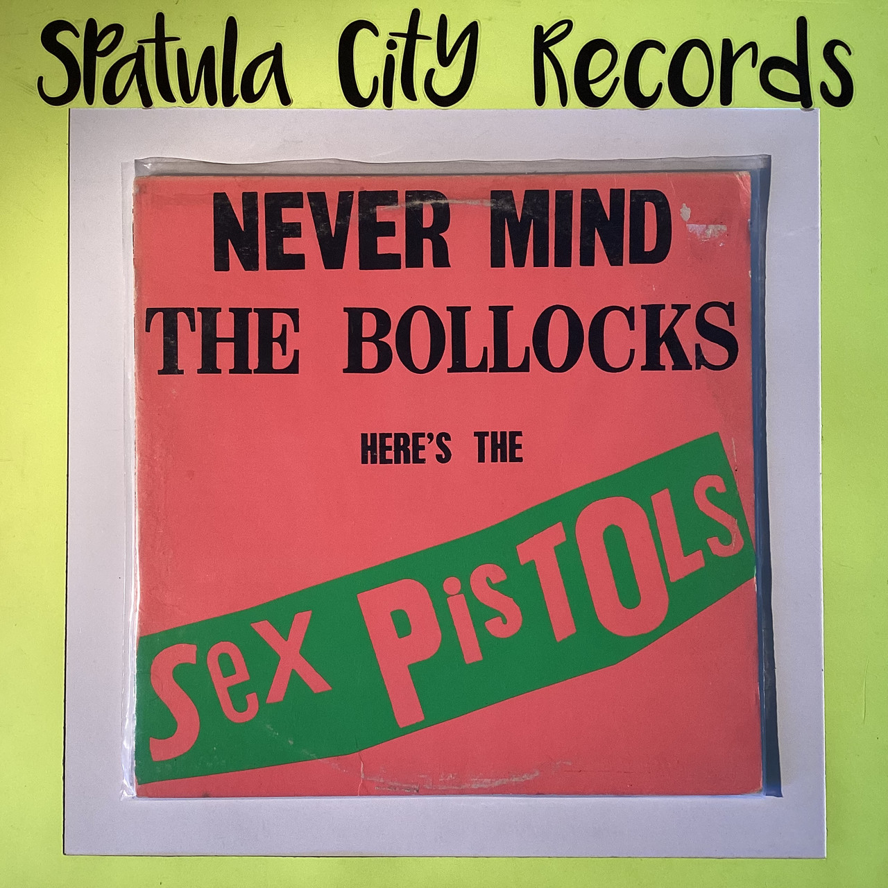Sex Pistols - Never Mind the Bollocks Here’s the Sex Pistols -  Vinyl Record album LP